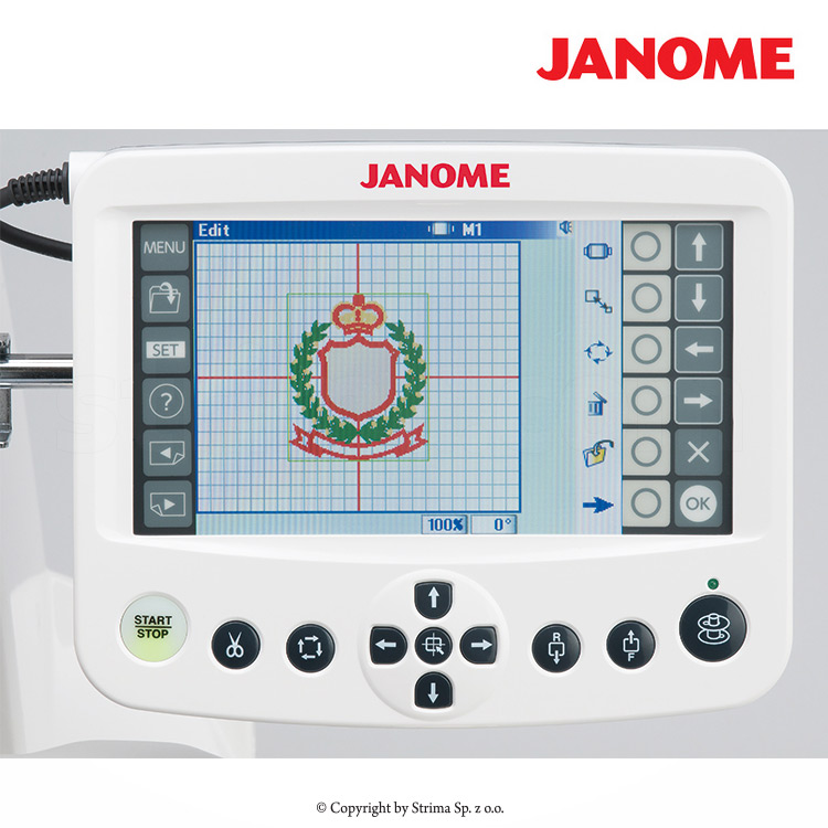 Hafciarka kompaktowa Janome MB-4S, jednogłowicowa, czteroigłowa z dużym chwytaczem