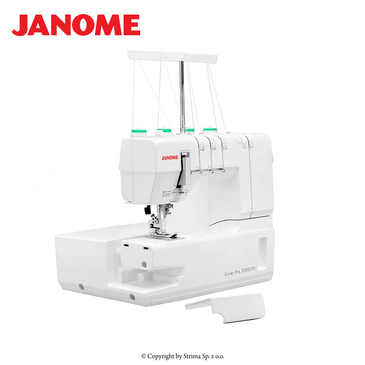 JANOME 2000CPX COVER PRO – Maszyna łańcuszkowa 3-igłowa (coverlok) - ścieg ozdobny drabinkowy Maszyna łańcuszkowa 3-igłowa (coverlok) - ścieg ozdobny drabinkowy